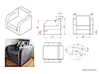 Autocad Kursu - Autocad Programı ile Tekli Koltuk Çizimi