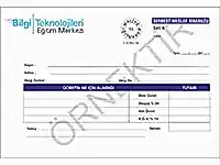 Genel Muhasebe Kursu - Serbest Meslek Makbuzu