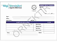 Muhasebe Kursu - Serbest Meslek Makbuzu